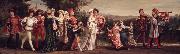 Elihu Vedder Wedding Procession Spain oil painting artist